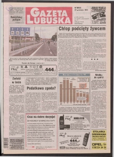 Gazeta Lubuska R. XLVII, nr 222 (22 września 1998). - Wyd 1