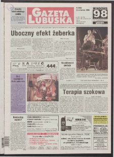 Gazeta Lubuska R. XLVII, nr 225 (25 września 1998). - Wyd 1