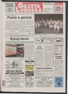 Gazeta Lubuska R. XLVII, nr 233 (5 października 1998). - Wyd 1