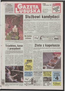 Gazeta Lubuska R. XLVII, nr 235 (7 października 1998). - Wyd 1