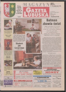 Gazeta Lubuska : magazyn R. XLVII, nr 244 (17/18 października 1998). - Wyd 1