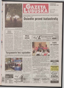 Gazeta Lubuska R. XLVII, nr 245 (19 października 1998). - Wyd 1
