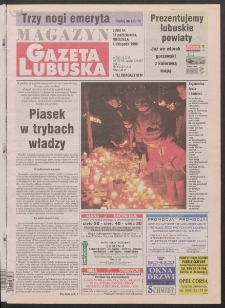 Gazeta Lubuska : magazyn R. XLVII, nr 256 (31 października/1 listopada 1998). - Wyd 1