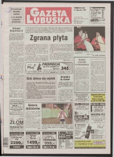Gazeta Lubuska R. XLVII, nr 263 (9 listopada 1998). - Wyd 1