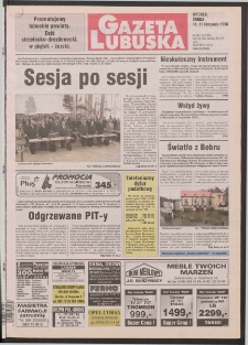 Gazeta Lubuska R. XLVII, nr 264 (10/11 listopada 1998). - Wyd 1