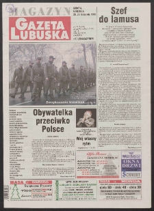 Gazeta Lubuska : magazyn R. XLVII, nr 279 (28/29 listopada 1998). - Wyd 1