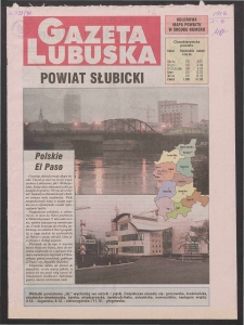 Gazeta Lubuska R. XLVII, nr 281 (1 grudnia 1998). - Wyd 1