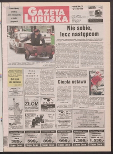 Gazeta Lubuska R. XLVII, nr 286 (7 grudnia 1998). - Wyd 1