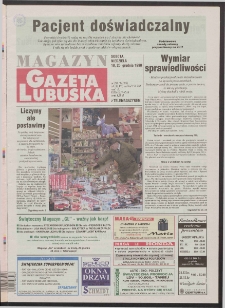 Gazeta Lubuska : magazyn R. XLVII, nr 297 (19/20 grudnia 1998). - Wyd 1
