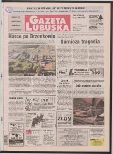 Gazeta Lubuska R. XLVII, nr 298 (21 grudnia 1998). - Wyd 1