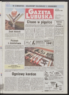 Gazeta Lubuska R. XLVII, nr 302 (29 grudnia 1998). - Wyd 1