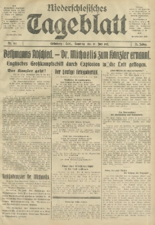 Niederschlesisches Tageblatt, no 163 (Sonntag, den 15. Juli 1917)