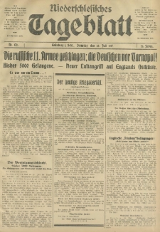 Niederschlesisches Tageblatt, no 170 (Dienstag, den 24. Juli 1917)