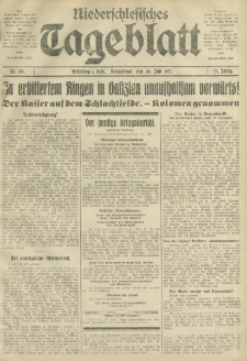 Niederschlesisches Tageblatt, no 174 (Sonnabend, den 28. Juli 1917)