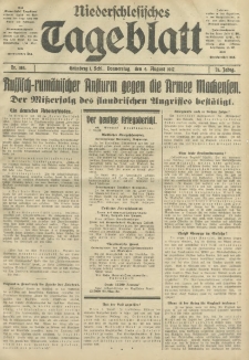Niederschlesisches Tageblatt, no 184 (Donnerstag, den 9. August 1917)