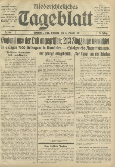 Niederschlesisches Tageblatt, no 188 (Dienstag, den 14. August 1917)