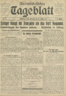 Niederschlesisches Tageblatt, no 200 (Dienstag, den 28. August 1917)