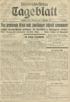 Niederschlesisches Tageblatt, no 207 (Mittwoch, den 5. September 1917)