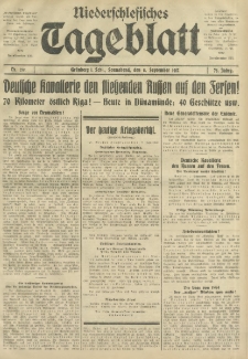 Niederschlesisches Tageblatt, no 210 (Sonnabend, den 8. September 1917)