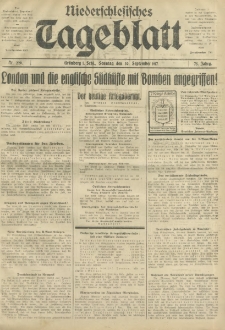 Niederschlesisches Tageblatt, no 229 (Sonntag, den 30. September 1917)