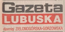 Gazeta Lubuska : dawniej Zielonogórska-Gorzowska R. XLIII [właśc. XLIV], nr 211 (11 września 1995). - Wyd. 1