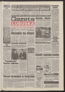 Gazeta Lubuska : dawniej Zielonog&oacute;rska-Gorzowska R. XLIII [właśc. XLIV], nr 235 (9 października 1995). - Wyd. 1