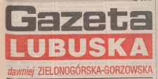 Gazeta Lubuska : dawniej Zielonog&oacute;rska-Gorzowska R. XLIII [właśc. XLIV], nr 264 (14 listopada 1995). - Wyd. 1