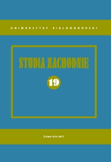 Studia Zachodnie, tom 19
