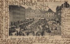 Żary / Sorau; Gruss aus Sorau N.-L.