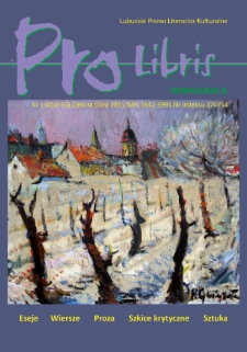 Pro Libris: Lubuskie Pismo Literacko-Kulturalne, nr 1/4 (2015)