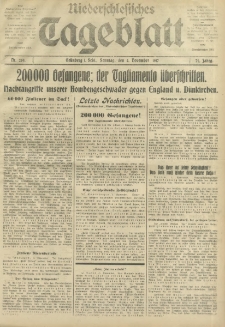 Niederschlesisches Tageblatt, no 259 (Sonntag, den 4. November 1917)