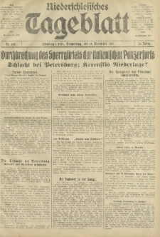 Niederschlesisches Tageblatt, no 268 (Donnerstag, den 15. November 1917)