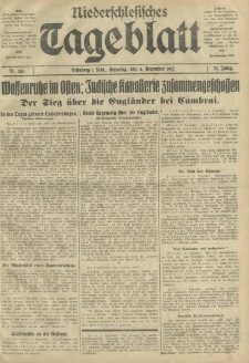 Niederschlesisches Tageblatt, no 283 (Dienstag, den 4. Dezember 1917)