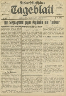 Niederschlesisches Tageblatt, no 287 (Sonnabend, den 8. Dezember 1917)