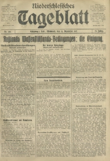 Niederschlesisches Tageblatt, no 290 (Mittwoch, den 12. Dezember 1917)