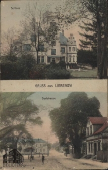 Lubno / Liebenow; Gruss aus Liebenow