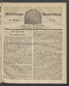 Grünberger Wochenblatt, No. 44. (30. Mai 1855)