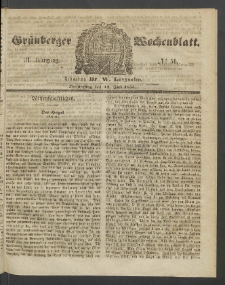 Grünberger Wochenblatt, No. 56. (12. Juli 1855)
