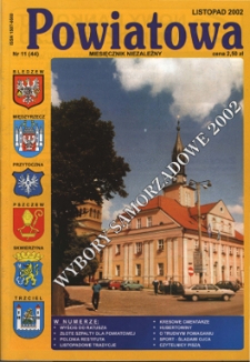 Powiatowa: miesięcznik niezależny, nr 11 (44) (listopad 2002)