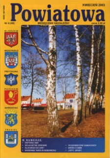 Powiatowa: miesięcznik niezależny, nr 4 (49) (kwiecień 2003)