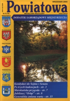 Powiatowa: miesięcznik niezależny, nr 9 (78) (wrzesień 2005)