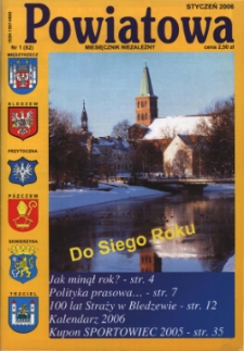 Powiatowa: miesięcznik niezależny, nr 1 (82) (styczeń 2006)