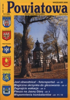 Powiatowa: miesięcznik niezależny, nr 9 (90) (wrzesień 2006)