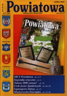 Powiatowa: miesięcznik niezależny, nr 7 (100) (lipiec 2007)