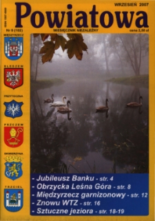 Powiatowa: miesięcznik niezależny, nr 9 (102) (wrzesień 2007)