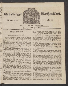 Grünberger Wochenblatt, No. 56. (13. Juli 1857)