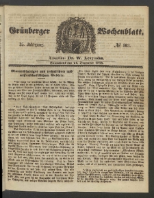 Grünberger Wochenblatt, No. 103. (24. December 1859)
