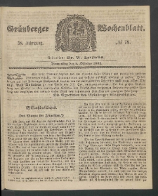 Grünberger Wochenblatt, No. 79. (2. Oktober 1862)
