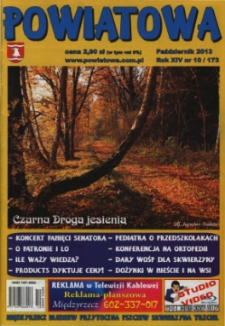 Powiatowa, nr 10 (173) (październik 2013)
