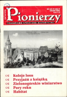 Pionierzy: czasopismo społeczno - historyczne, R. 4, 1999, nr 2 (9)